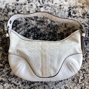 Coach Signature Canvas and Leather Bag